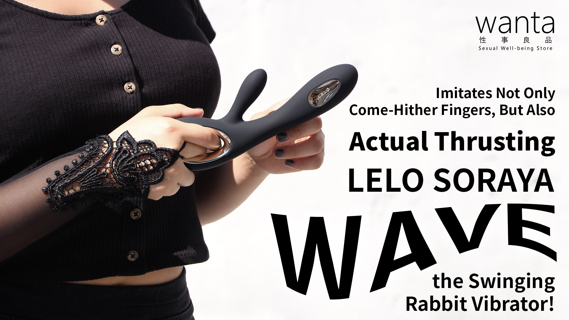 LELO SORAYA WAVE - Luxurious Rabbit Massager