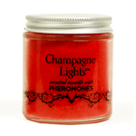 Champagne Lights Scented Candle With Pheromones - Cinnamon Apple