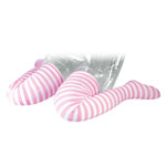 Air G Cosplay Thigh High Socks - Pink Stripe