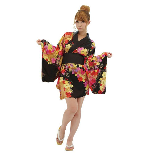 Yukata Night - Kimono (A0501BK)