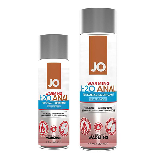 System JO Anal Warming H2O Waterbased Personal Lubricant 
