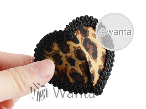 Wanta.co.uk - Toynary SM05 Leopard Heart Shape Nipple Covers