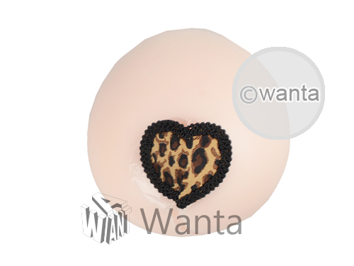 Wanta.co.uk - Toynary SM05 Leopard Heart Shape Nipple Covers