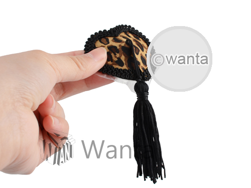 Wanta.co.uk - Toynary SM05 Leopard Heart Shape Nipple Covers