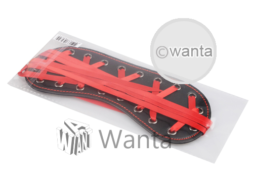 Wanta.co.uk - Toynary SM13 Red Ribbon Leather Blindfold