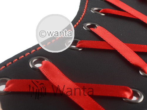 Wanta.co.uk - Toynary SM13 Red Ribbon Leather Blindfold
