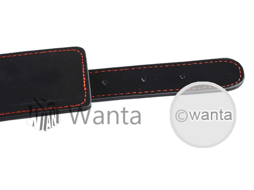 Wanta.co.uk - Toynary SM17 Heart Patterned Leather Ankle Cuffs Black