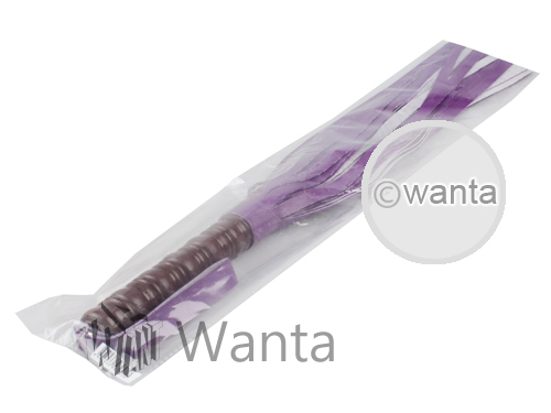 Wanta.co.uk - Toynary SM22 Leather Flogger Whip Purple