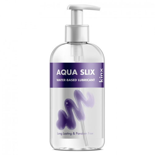 Kinx Aqua Slix Waterbased Lubricant Transparent - Wanta.co.uk