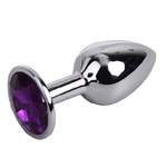 Toynary AP10 Crystal Colour Anal Plug - S - Purple