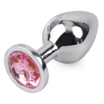 Toynary AP11 Crystal Colour Anal Plug - M - Pink