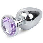 Toynary AP12 Crystal Colour Anal Plug - L - Light Purple