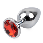 Toynary AP12 Crystal Colour Anal Plug - L - Red