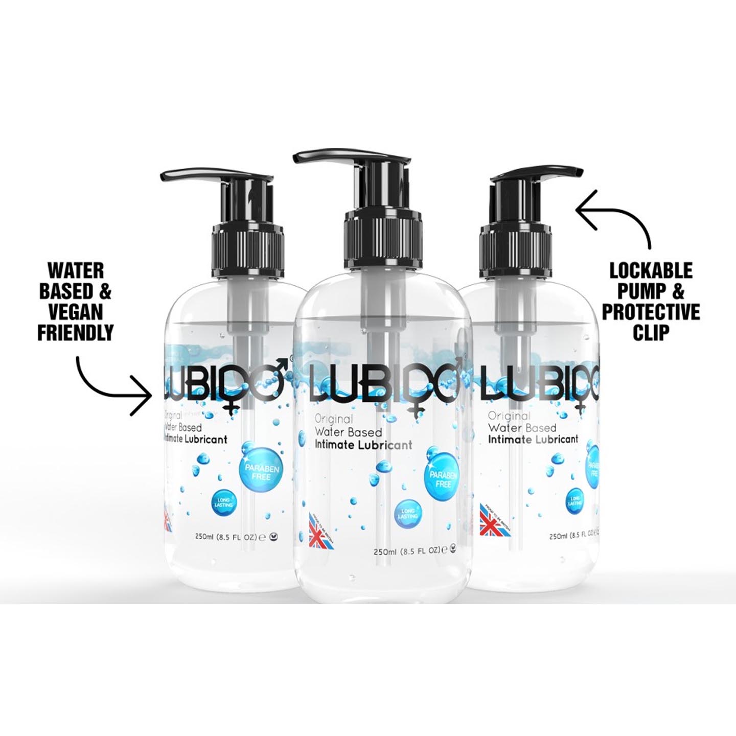 Lubido Original Water Based Paraben Free Intimate Lube - Wanta.co.uk