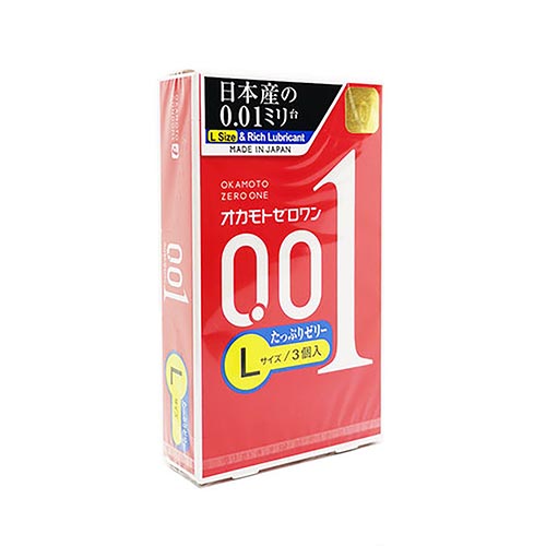 Okamoto 0.01 Extra Lubricated - Large