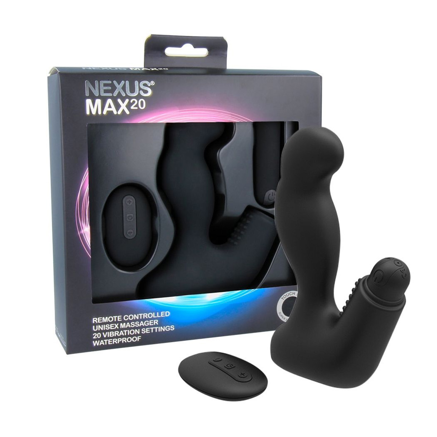 Nexus Max 20 Remote Control Unisex Massager