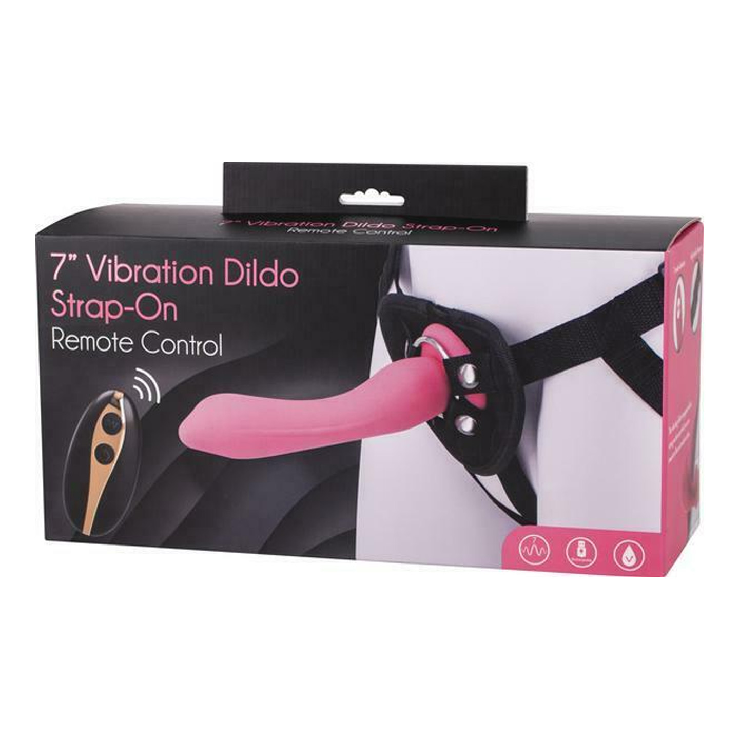 7 inch Vibration Dildo Remote Control Stap-On