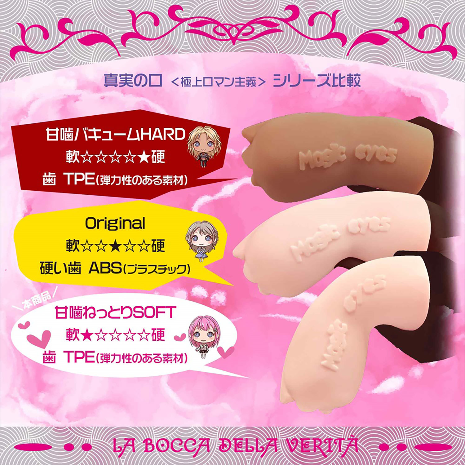 Magic Eyes Mouth of Truth Romanticism Masturbator - Amakami Soft