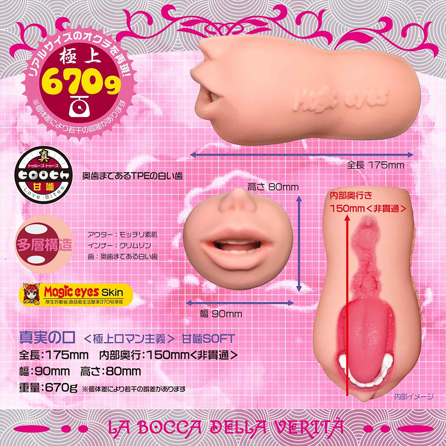 Magic Eyes Mouth of Truth Romanticism Masturbator - Amakami Soft