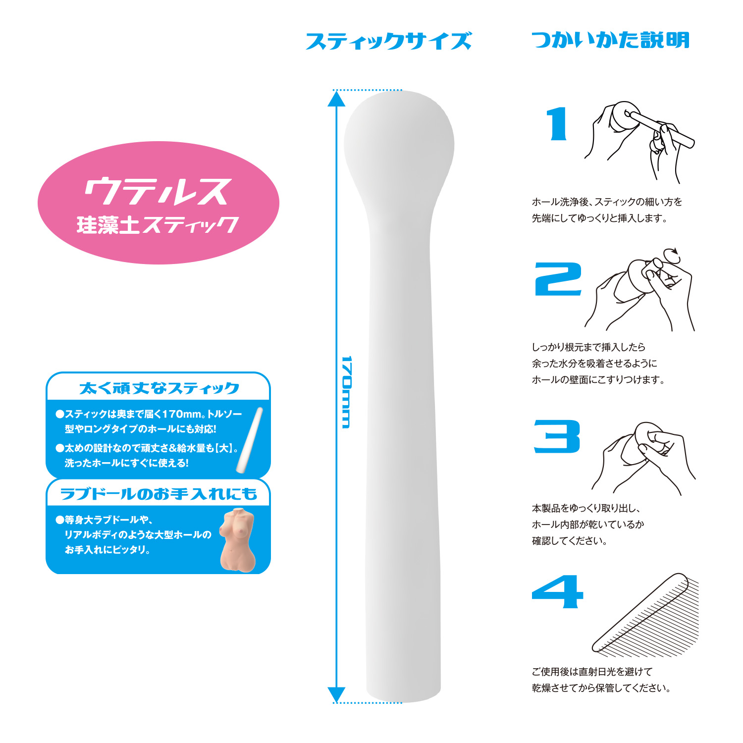 SSI Dry Stick Uterus