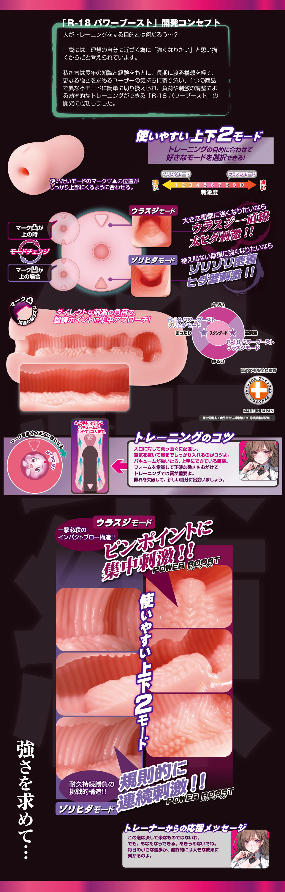 ToysHeart R-18 Power Boost